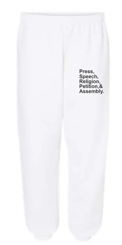 Manual J+C Words Logo Sweatpants G182