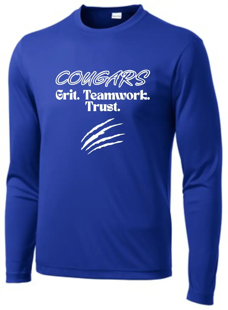 CEC Basketball Grit Long Sleeve Moisture Tshirt ST350LS