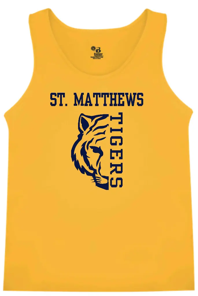 St Matthews Elementary Track Jersey 2662 - Gold 