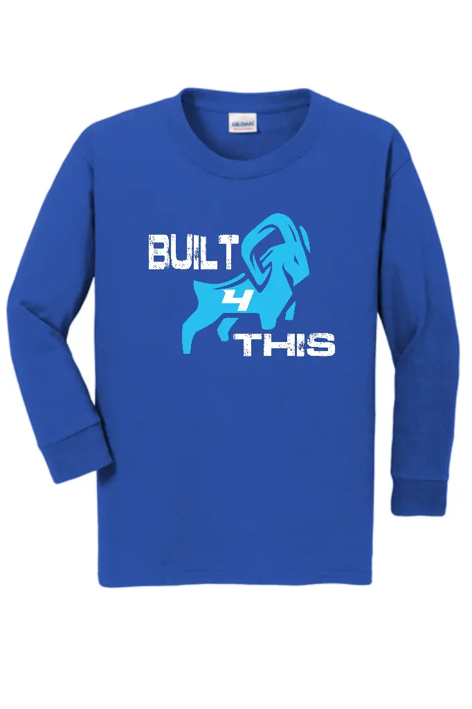 Built 4 This Royal Long Sleeve T G5400/B