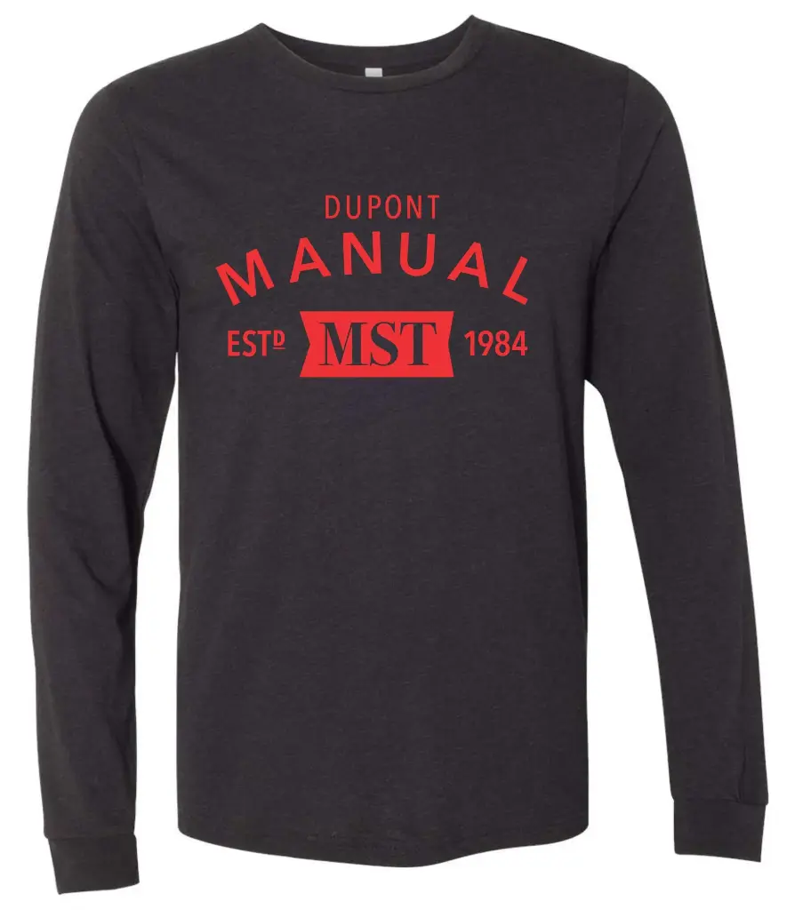 Manual MST Banner Long Sleeve Tshirt BC3501CVC