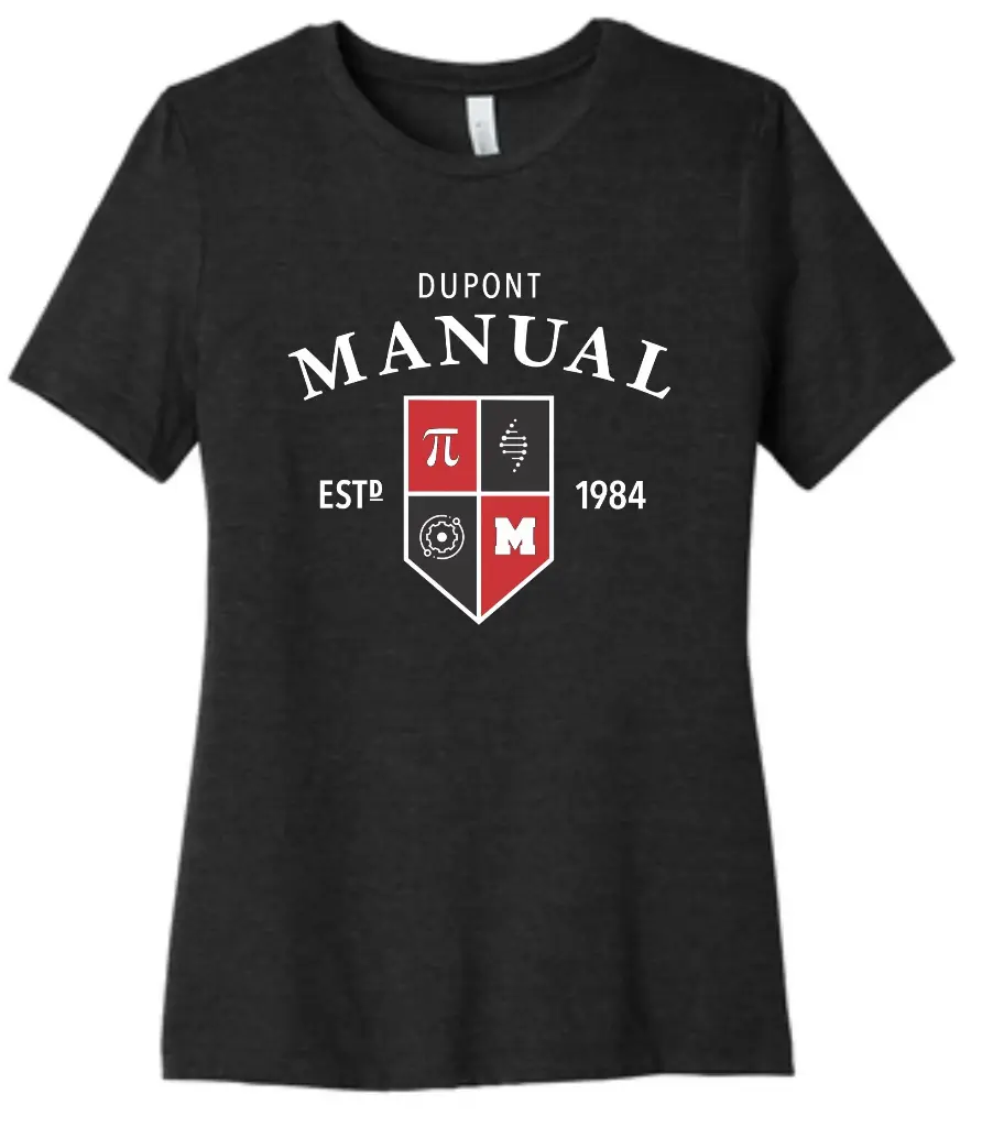 Manual MST Crest Womens Tshirt BC6400CVC