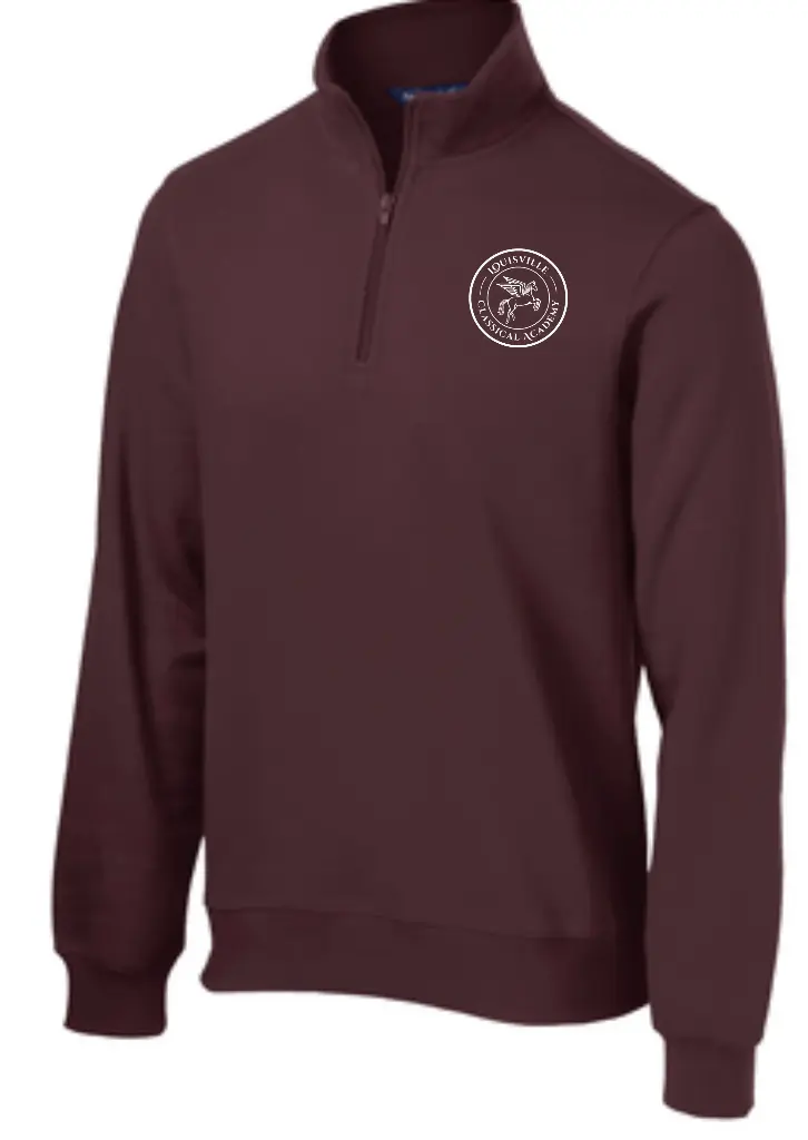 LCA 1/4th Pullover ST253 - Maroon