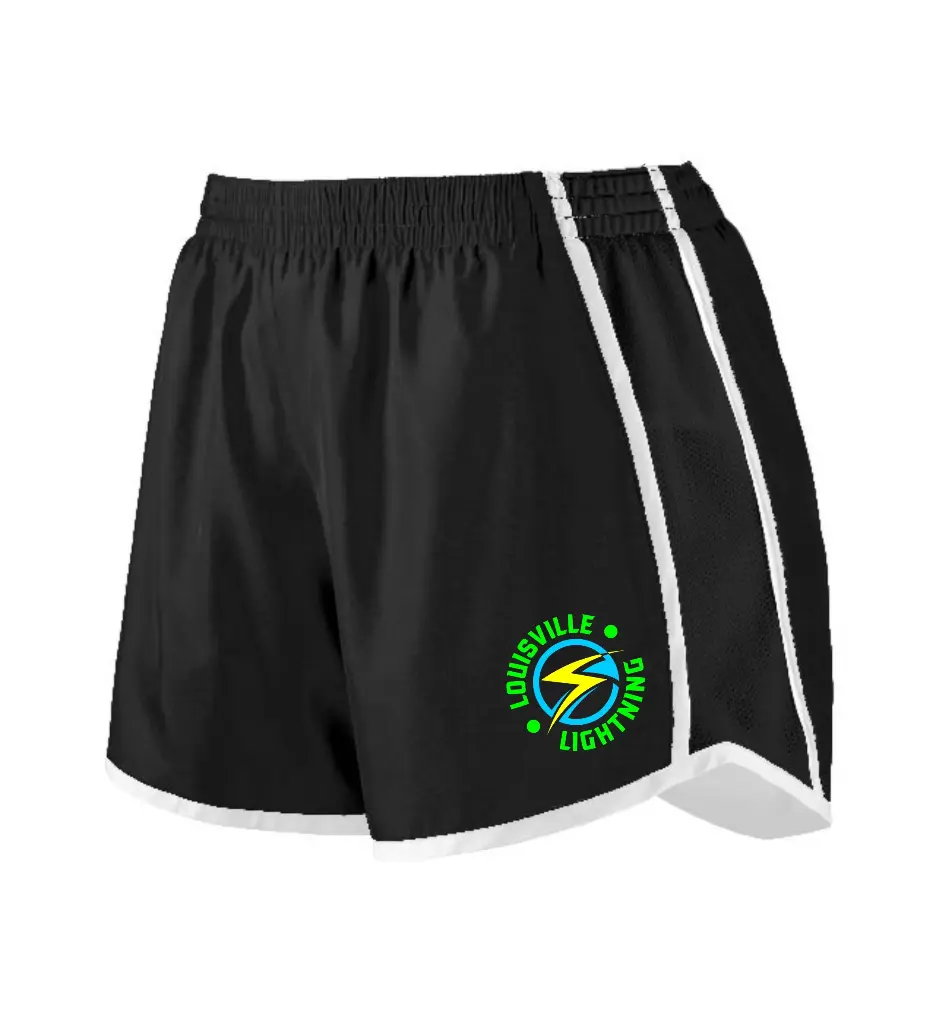 Louisville Lightning Ladies Running Shorts 1266/1265 - Black