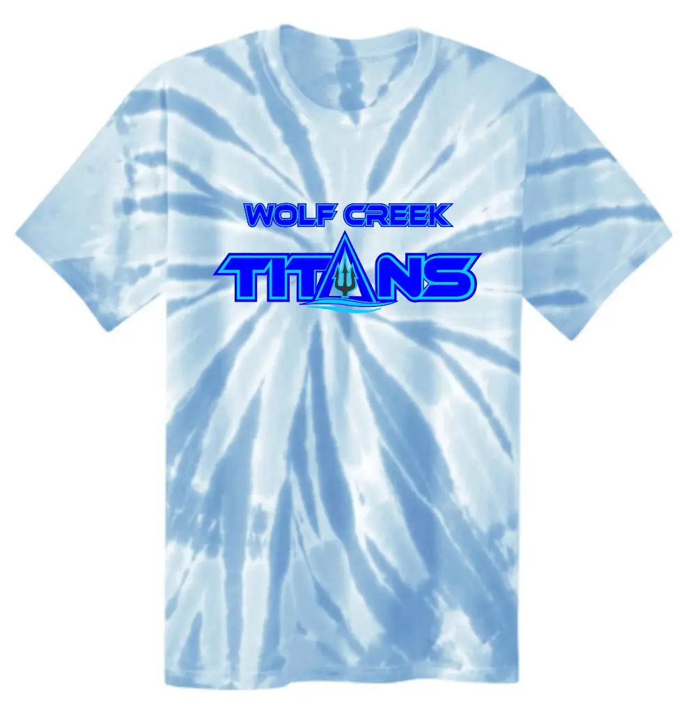 Wolf Creek Swim Tie-died Tshirt PC147/Y