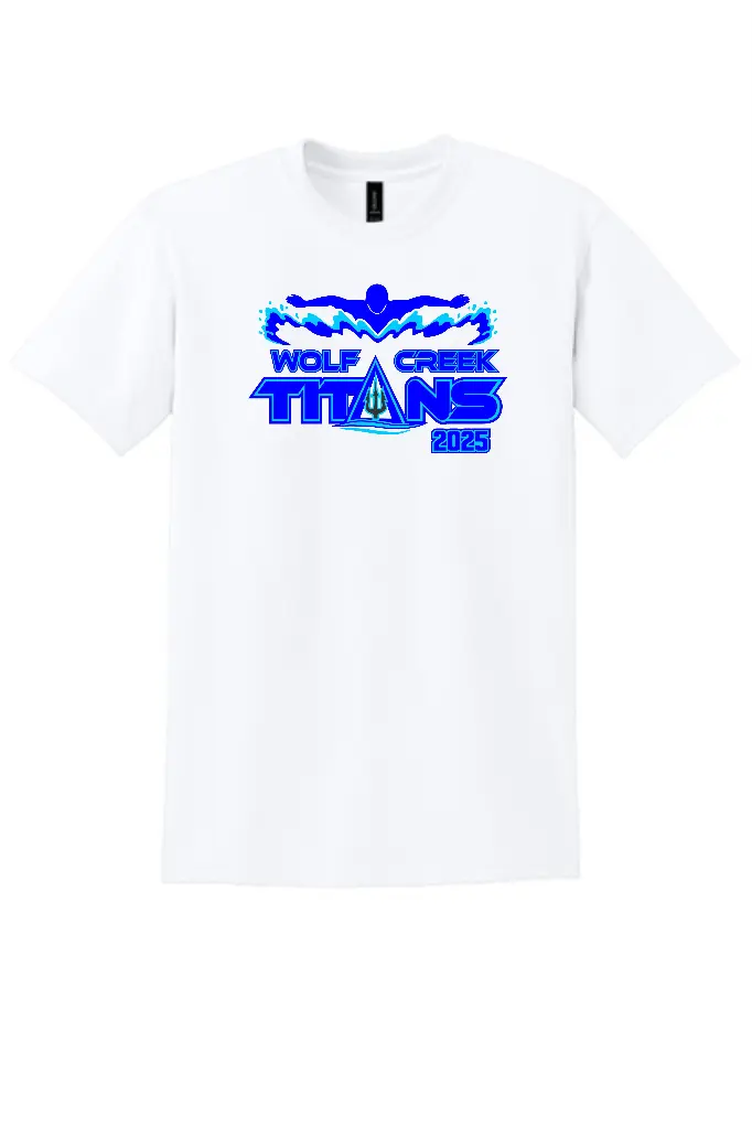 Wolf Creek Swim Team Spirit Tshirt G8000/B