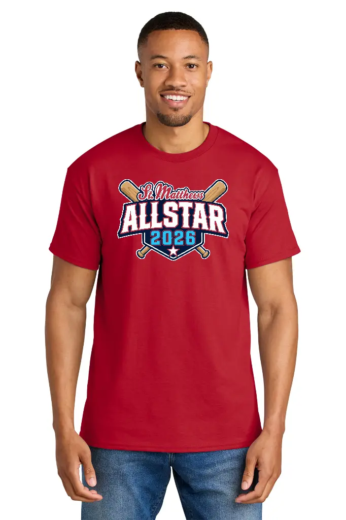 St Matthews 2026 Allstar Tshirt
