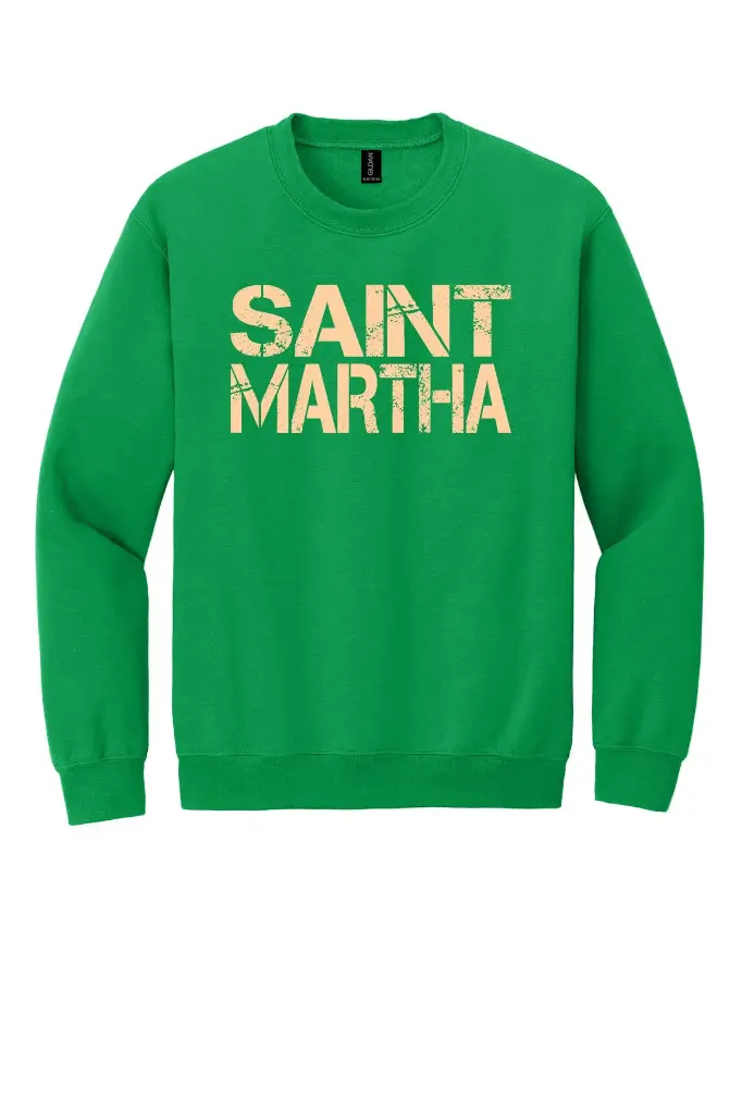 Distressed Saint Martha - 18000 Irish Green