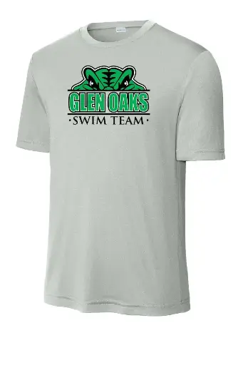 Glen Oaks Swim Moisture Wicking Tshirt - Y/ST350