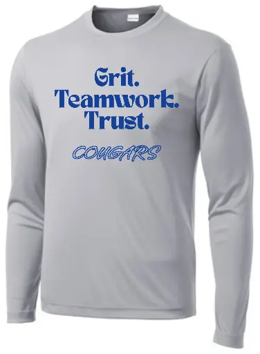 CEC Basketball Grit Centered Long Sleeve Moisture Tshirt ST350LS