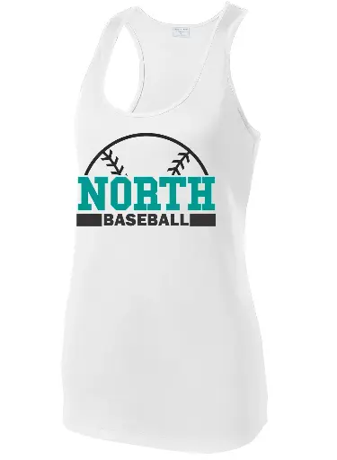 North Oldham Baseball Ladies Tanktop - LST356