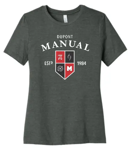Manual MST Crest Womens Tshirt BC6400CVC