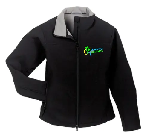 Louisville Lightning Women's Glacier Soft Shell Jacket L790 - Black