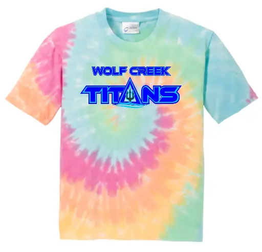 Wolf Creek Swim Tie-died Tshirt PC147/Y
