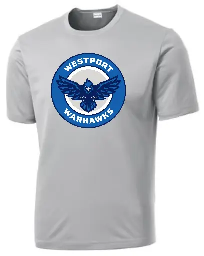 Westport Middle School Moisture Wick Tshirt - Y/ST350