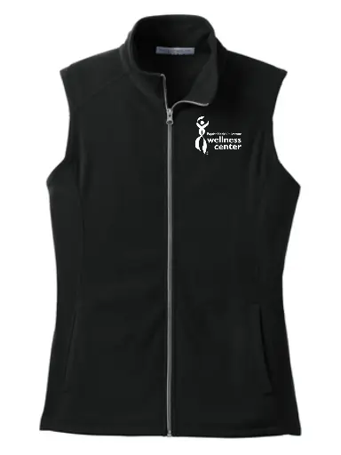 Baptist Milestone Wellness Center Full Zip Fleece Vest L226