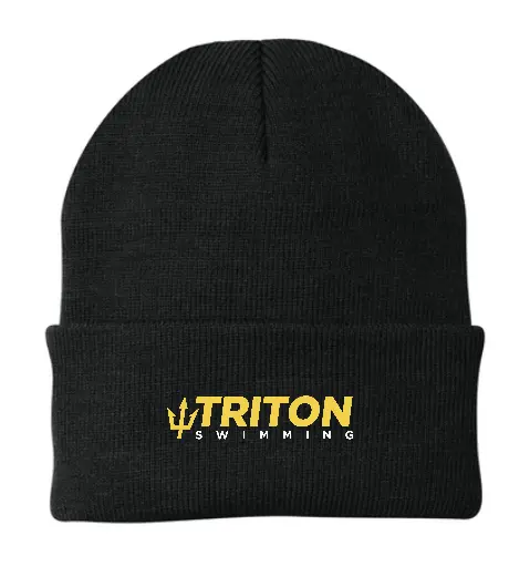 Triton Swim Beanie - CP90 Black