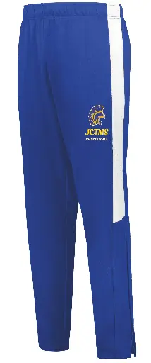 JCTMS Girls Basketball Warmup Bottom - Royal/White 223531 