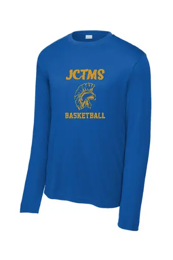 JCTMS Girls Basketball Shooting Shirt - True Royal ST350LS